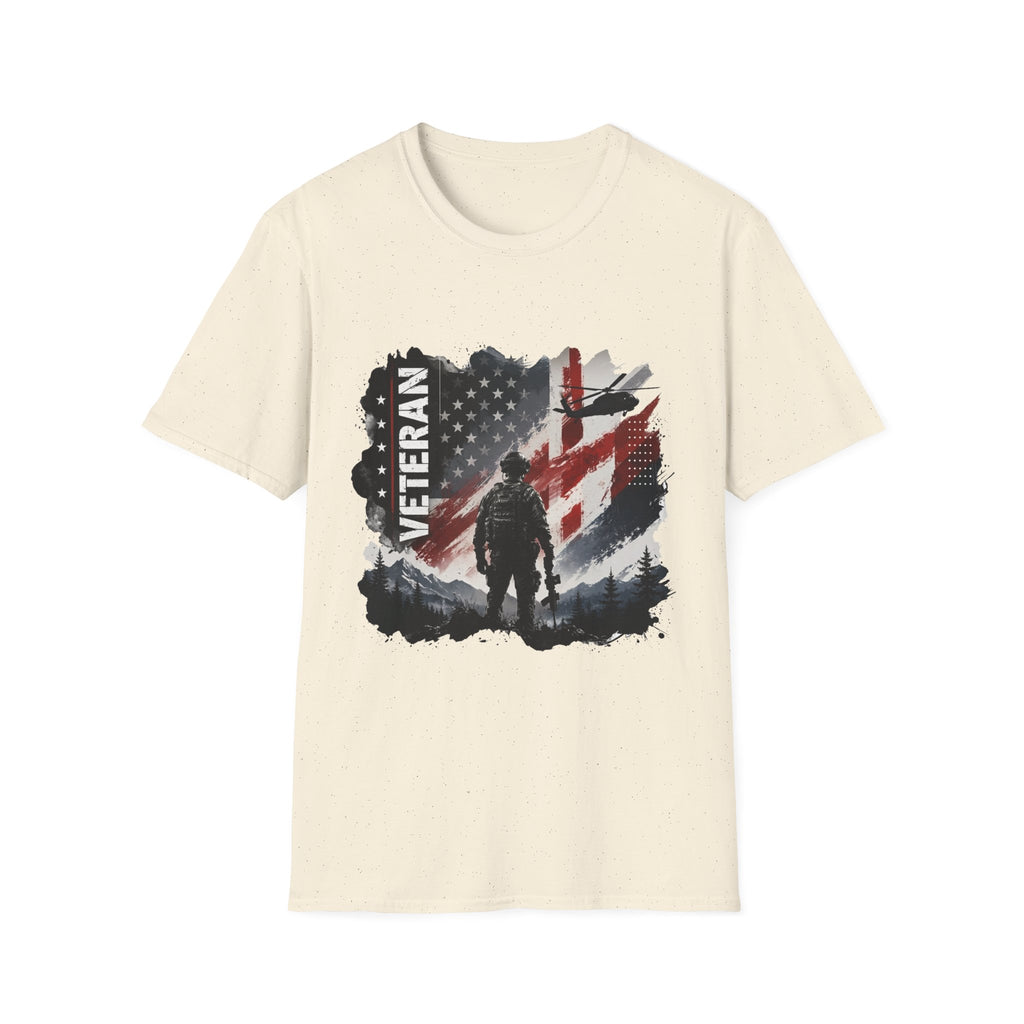 American Veteran Military Graphic T-Shirt