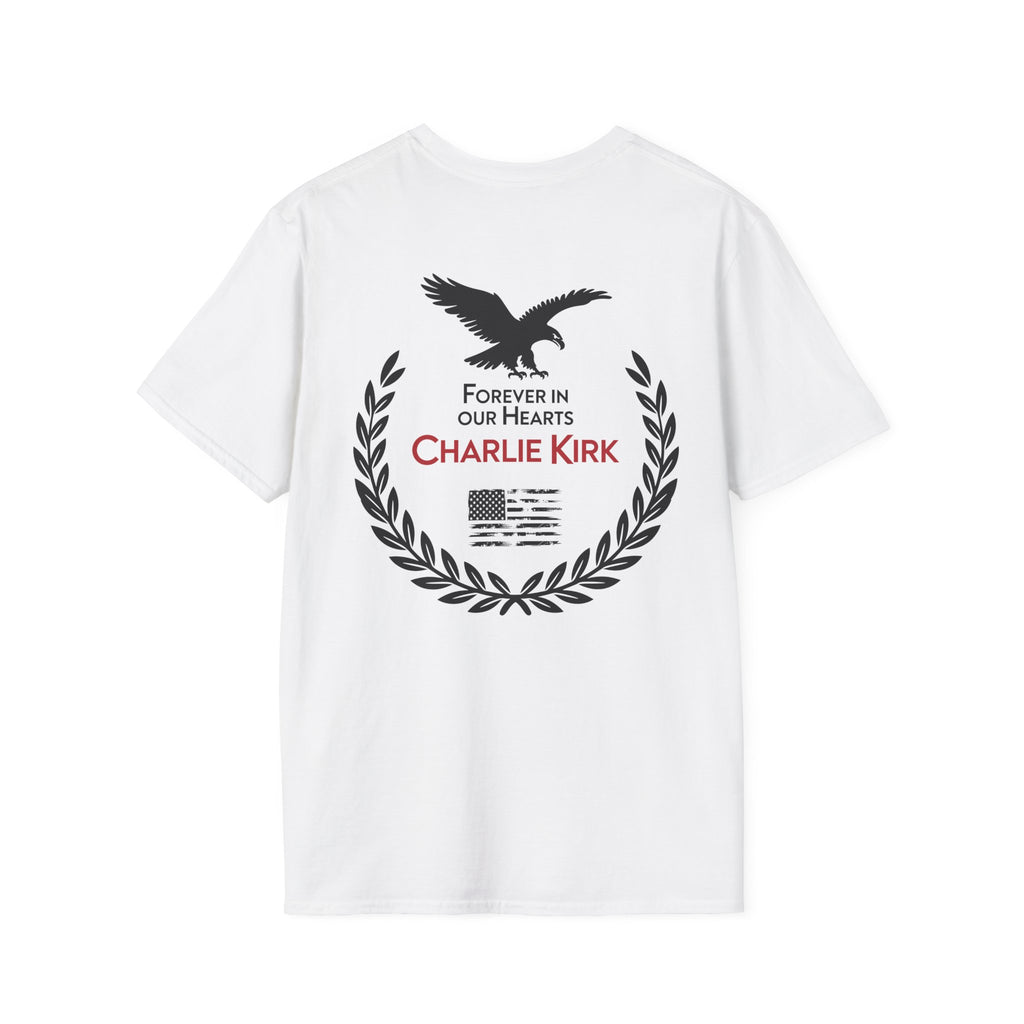 Charlie Kirk Freedom T-Shirt — Varsity Signature Tee
