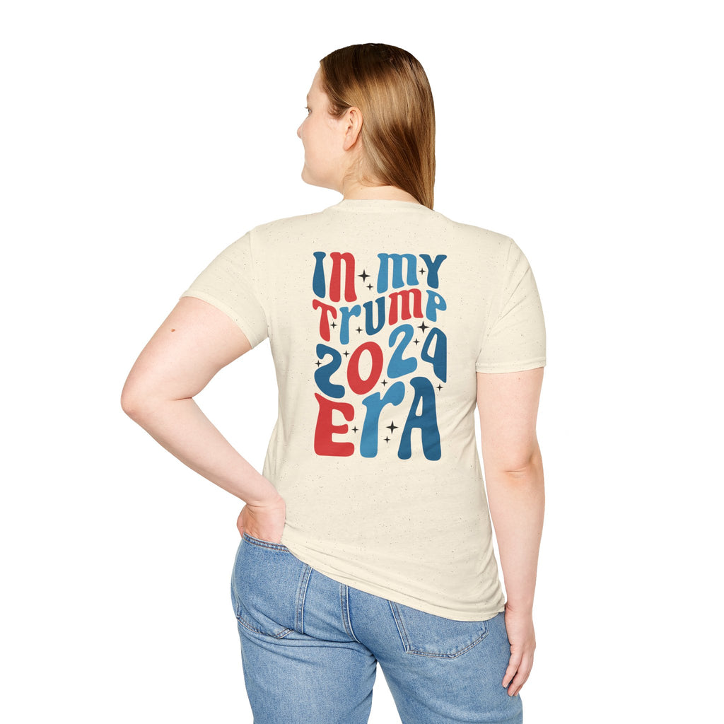 In My Trump Era — Retro 2024 Back Print Tee