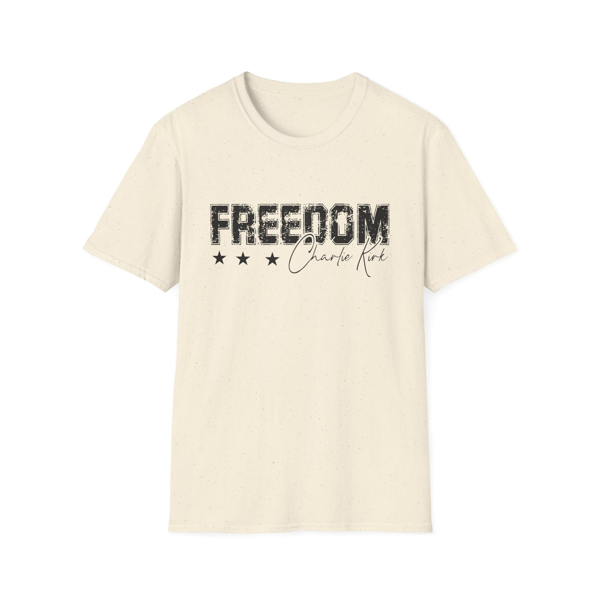 Freedom — Charlie Kirk Signature Memorial Tee