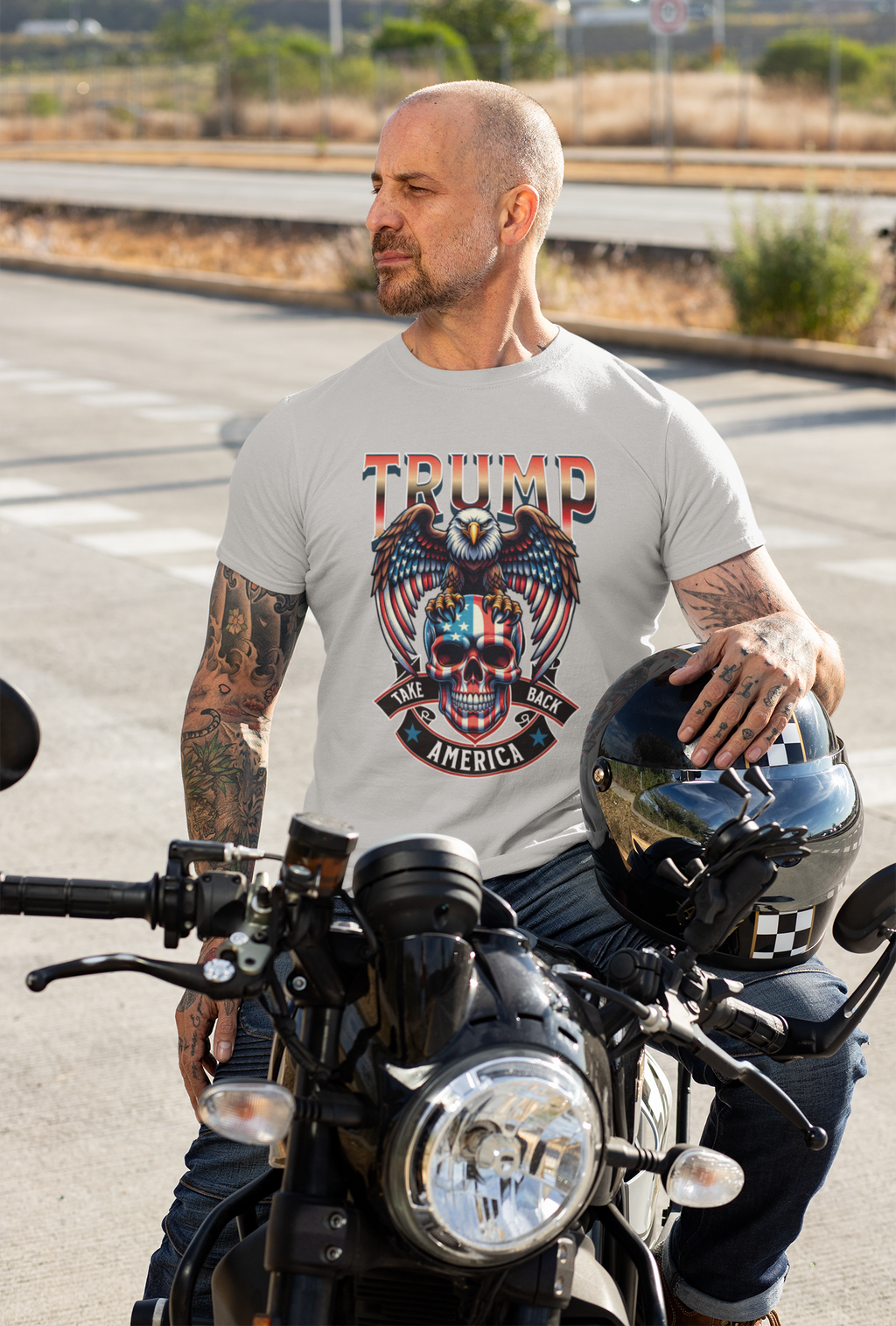 Trump Eagle T-Shirt — Patriotic MAGA Graphic Tee