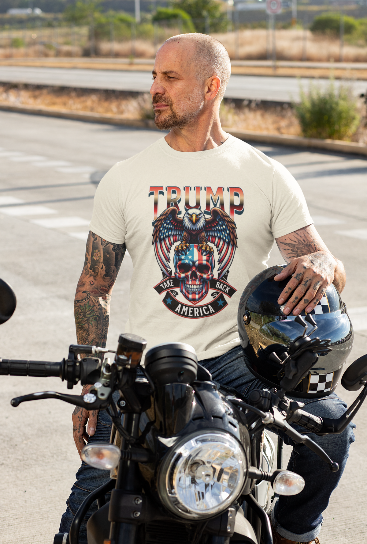 Trump Eagle T-Shirt — Patriotic MAGA Graphic Tee
