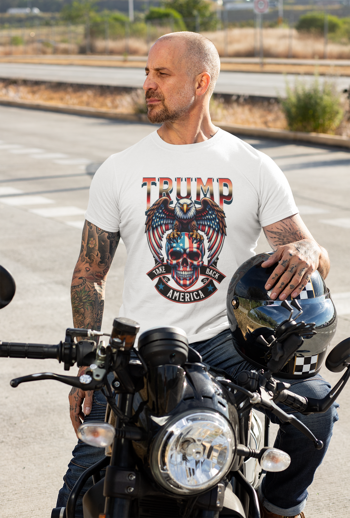 Trump Eagle T-Shirt — Patriotic MAGA Graphic Tee