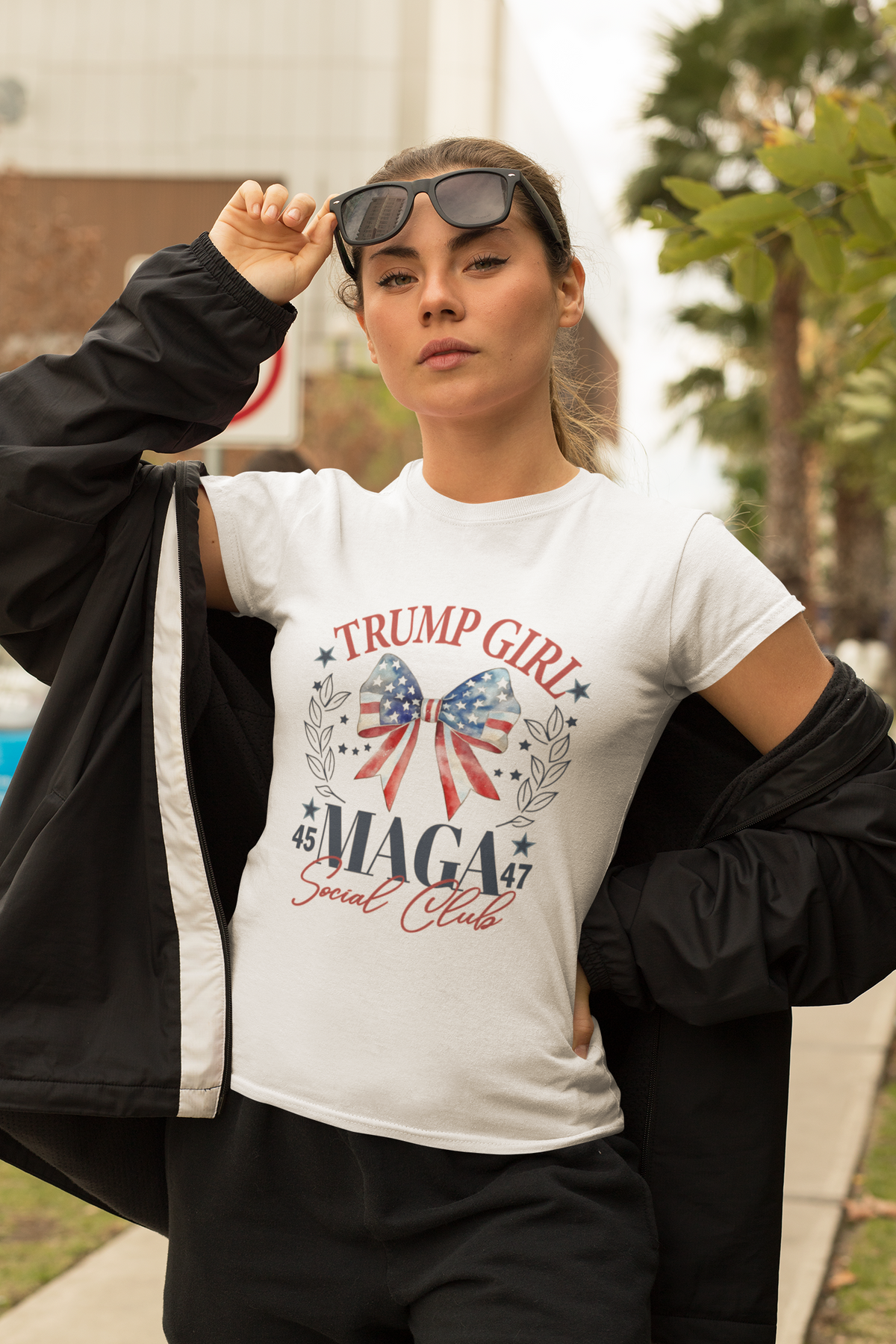 Trump Girl T-Shirt — MAGA Social Club