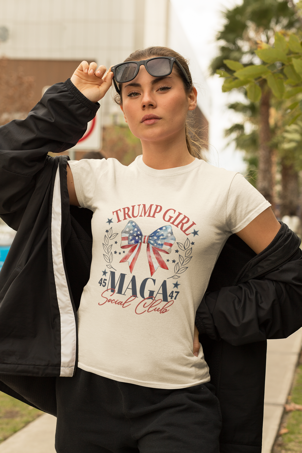 Trump Girl T-Shirt — MAGA Social Club