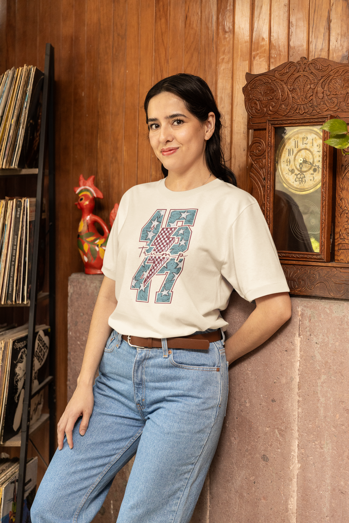45 47 Trump Retro T-Shirt