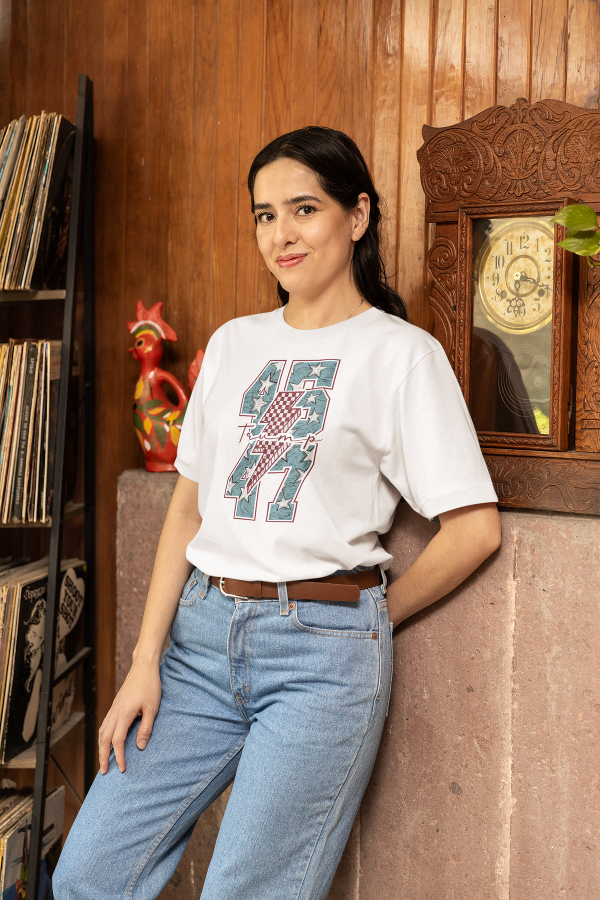 45 47 Trump Retro T-Shirt