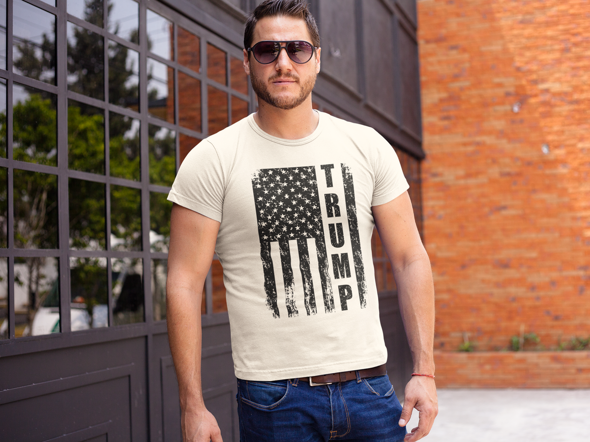 Trump Patriotic Flag Tee
