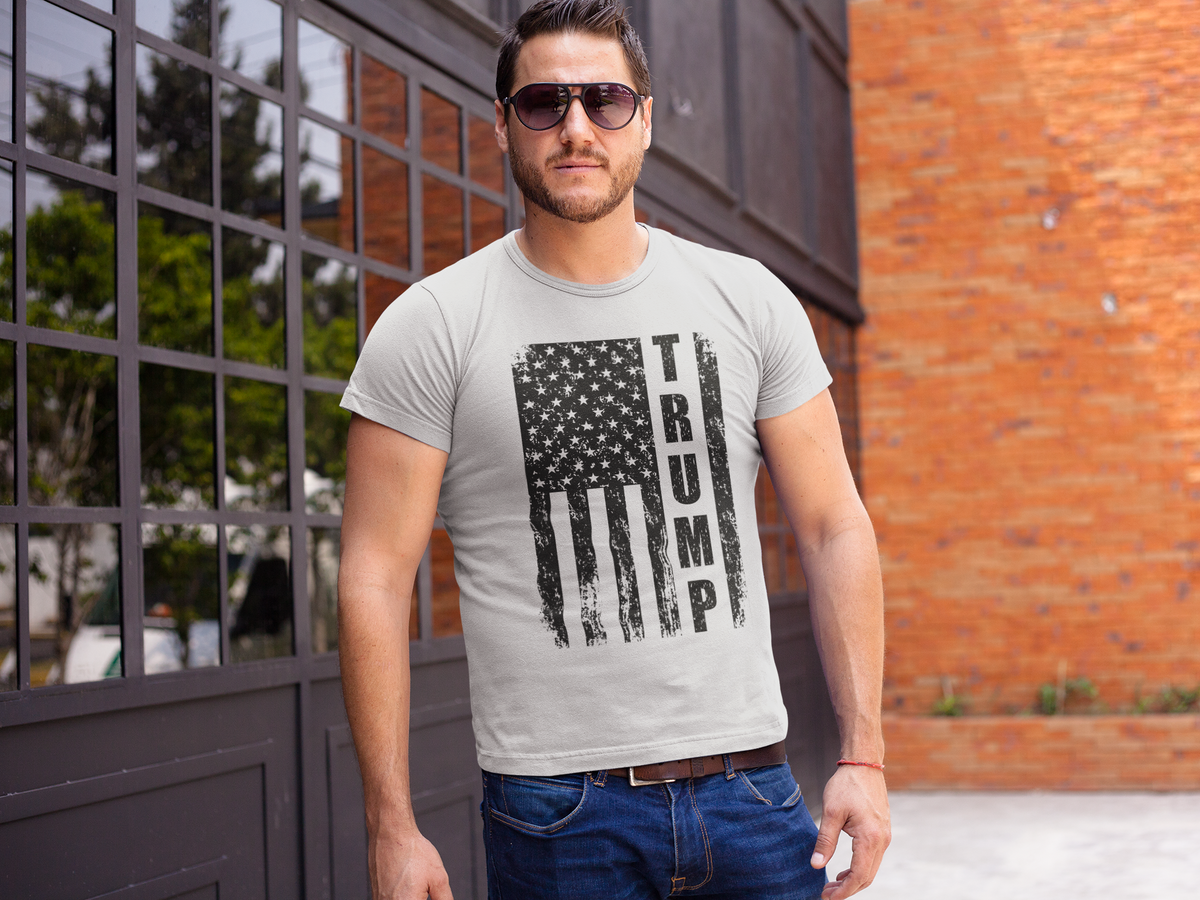 Trump Patriotic Flag Tee