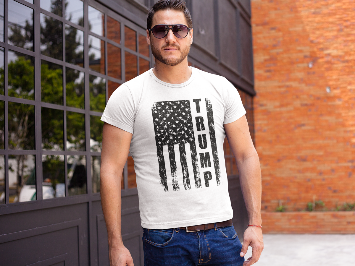 Trump Patriotic Flag Tee