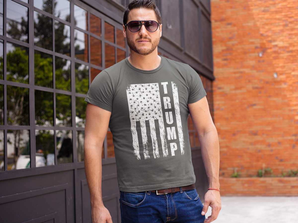 Trump Patriotic Flag Tee