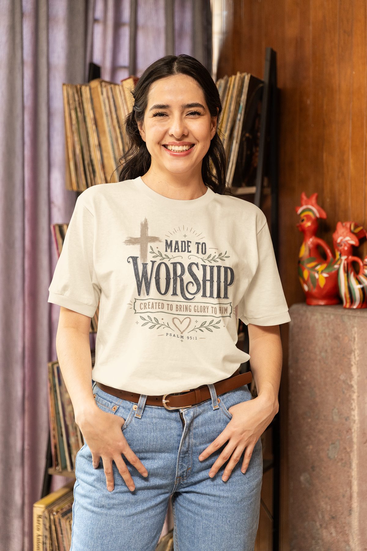 Made to Worship — Bring Him Glory Faith Tee
