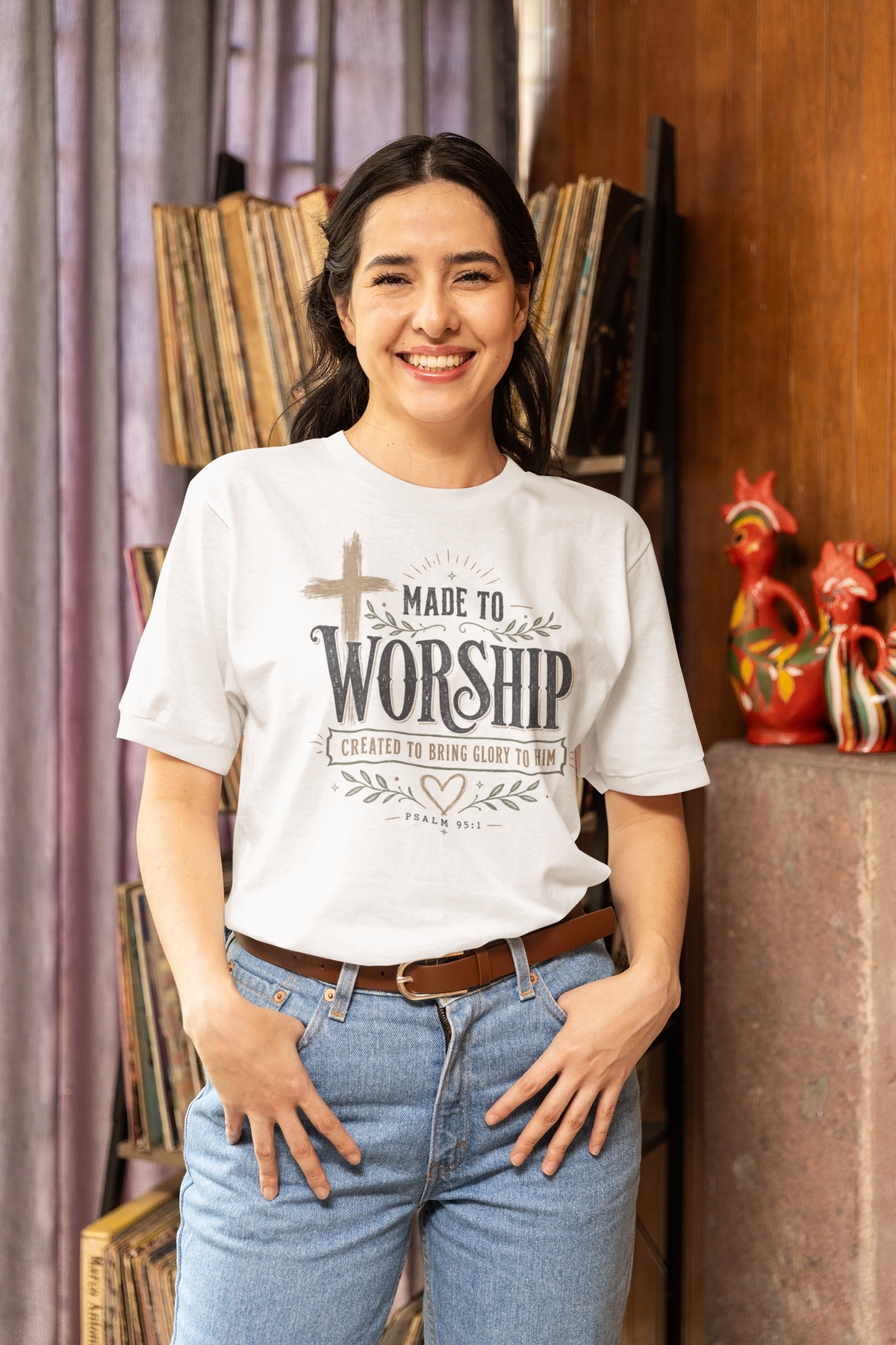 Made to Worship — Bring Him Glory Faith Tee