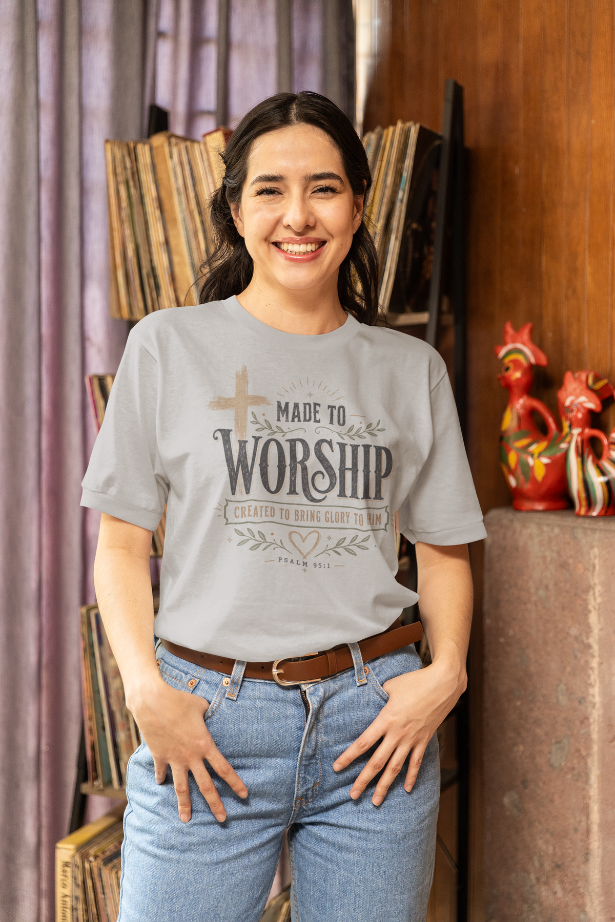 Made to Worship — Bring Him Glory Faith Tee