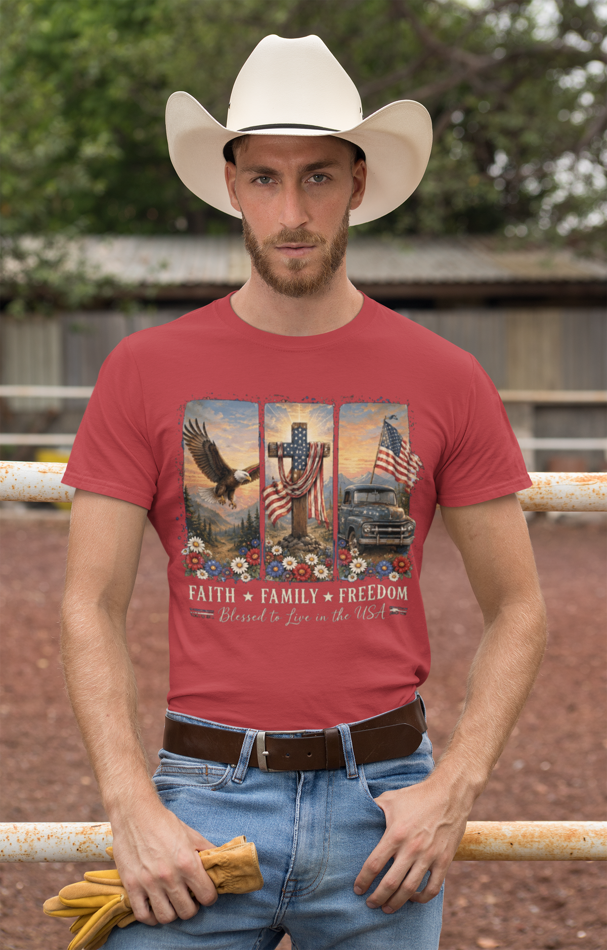 Faith Family Freedom T-Shirt