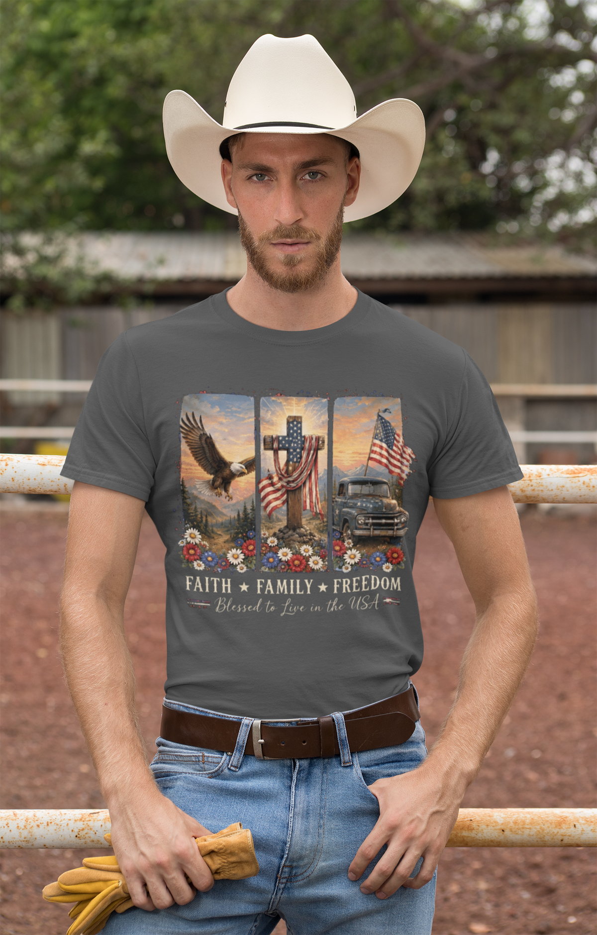 Faith Family Freedom T-Shirt