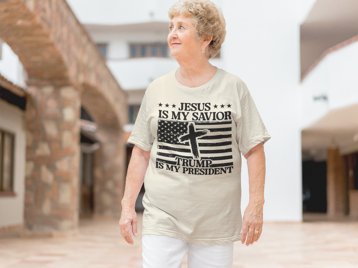Jesus Is My Savior Trump Is My President T-Shirt