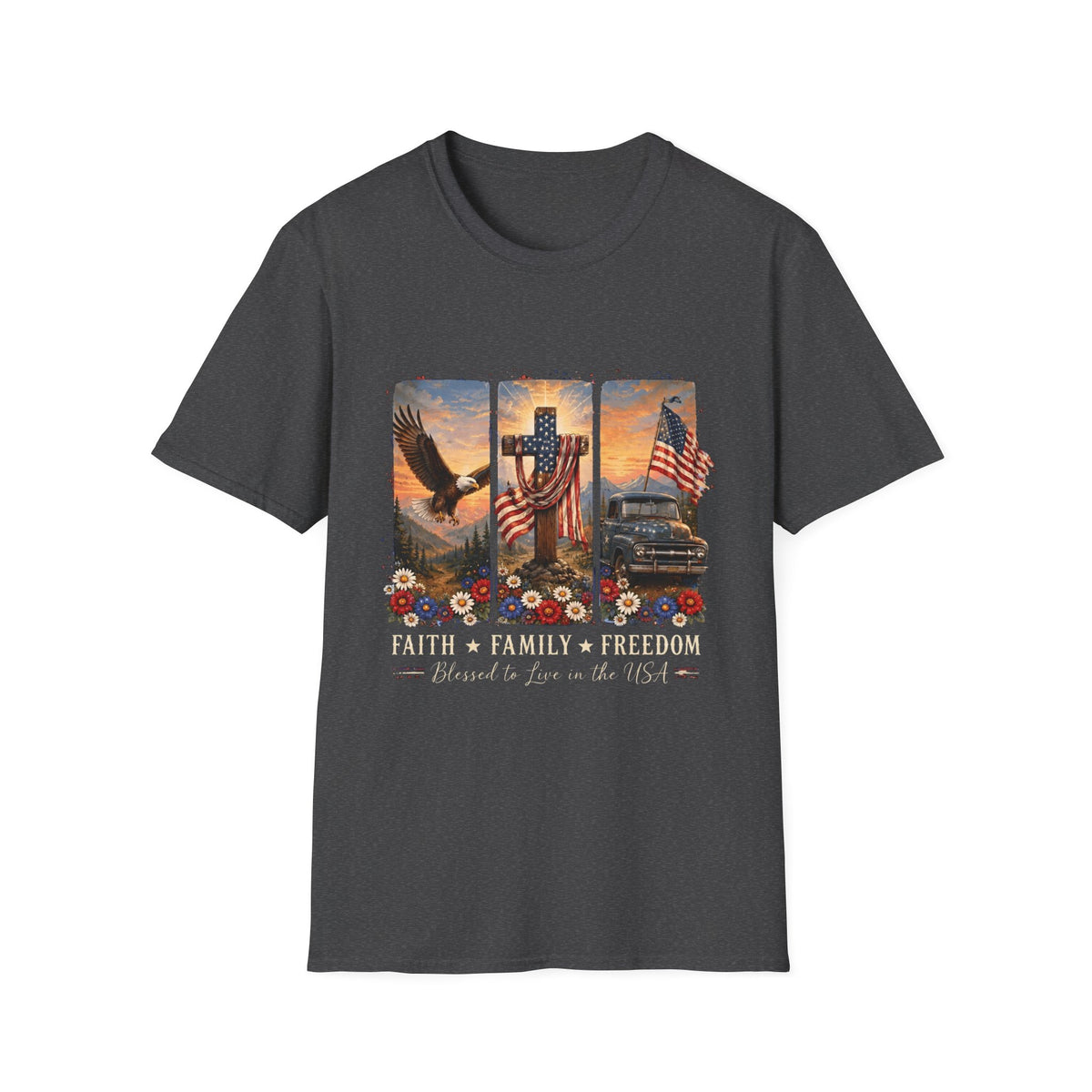 Faith Family Freedom T-Shirt