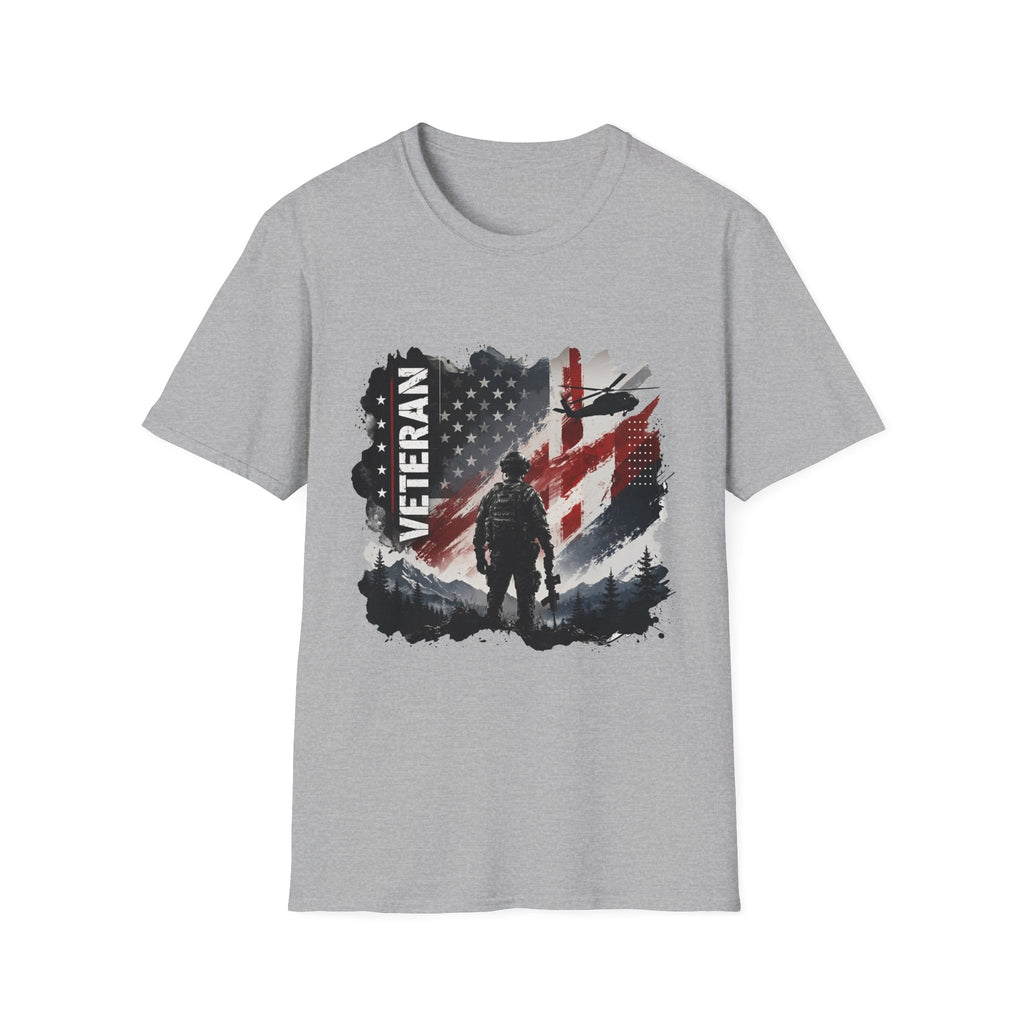 American Veteran Military Graphic T-Shirt