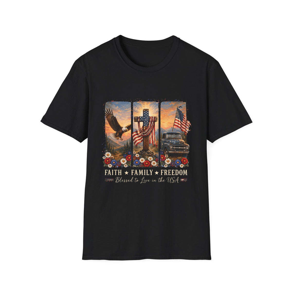 Faith Family Freedom T-Shirt
