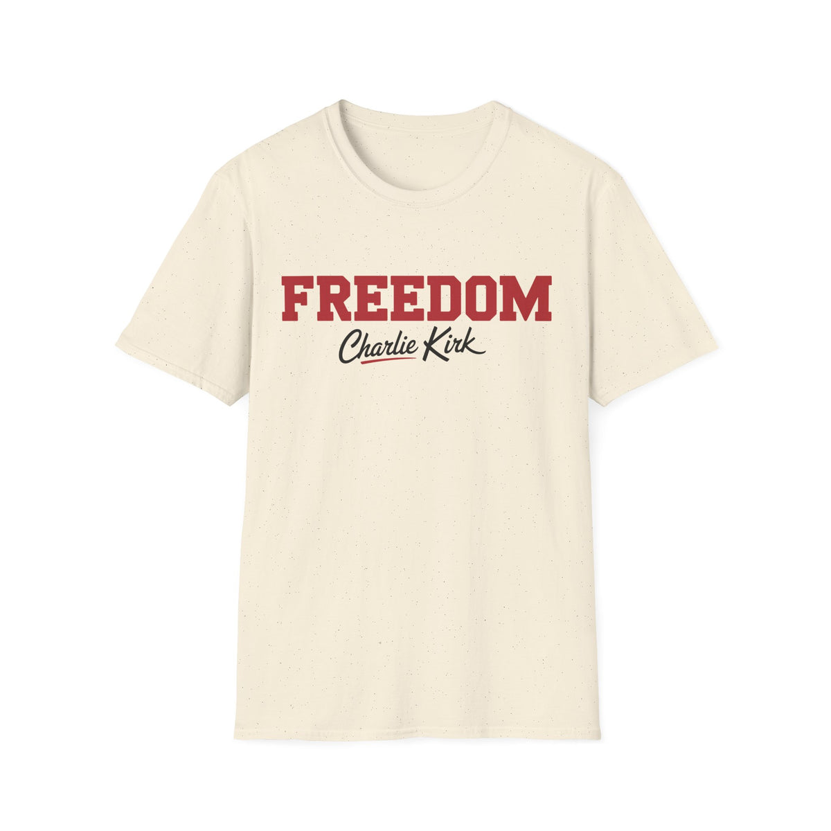 Charlie Kirk Freedom T-Shirt — Varsity Signature Tee