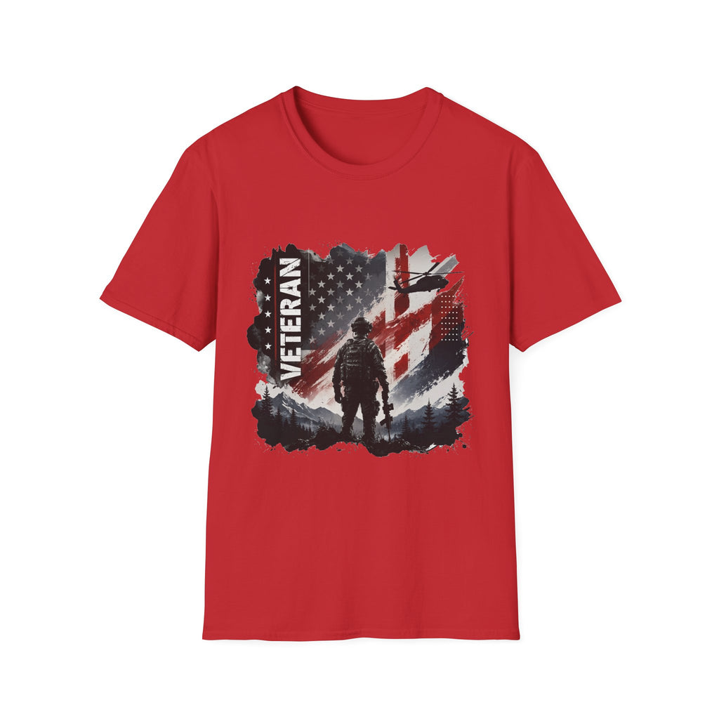 American Veteran Military Graphic T-Shirt