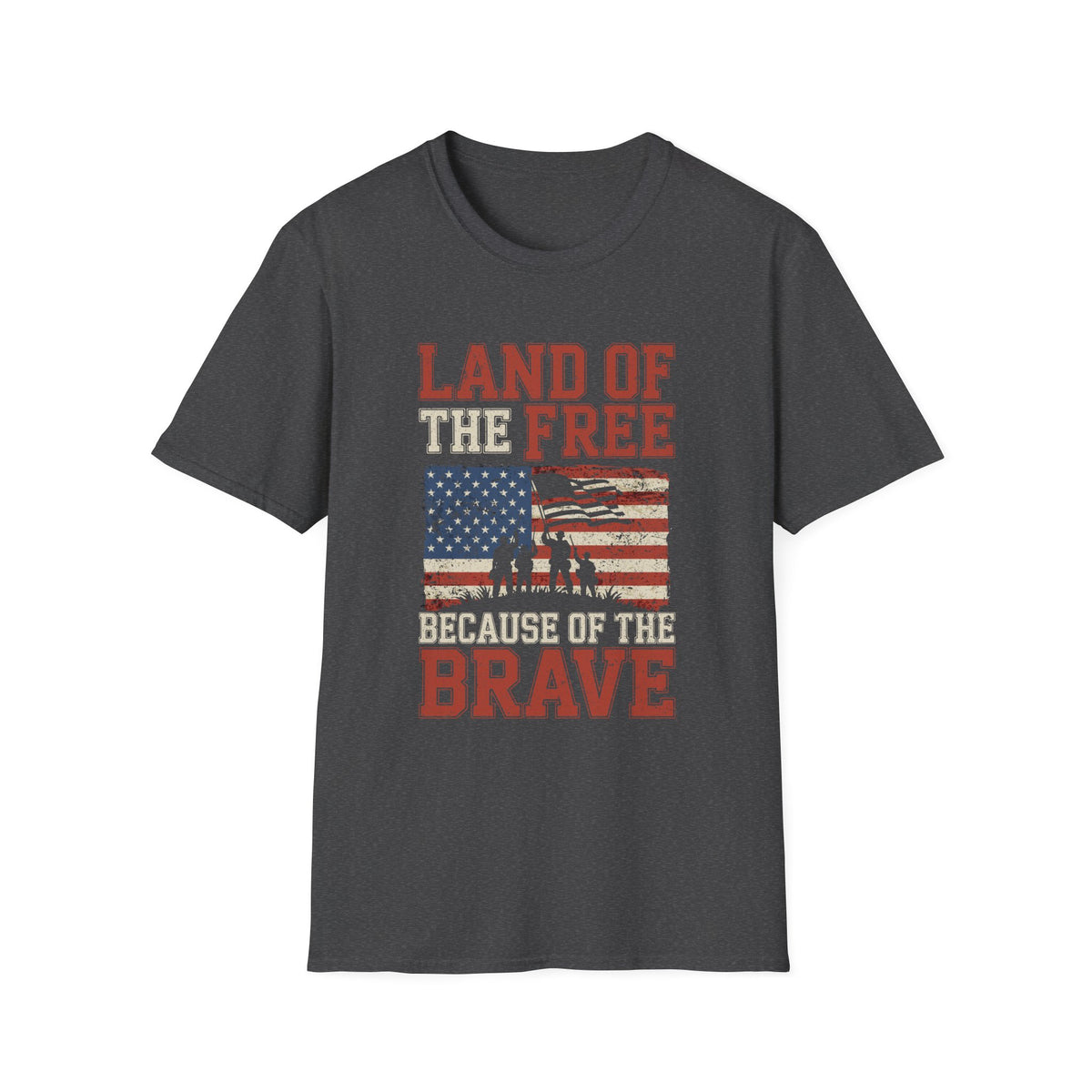 Land of the Free Because of the Brave T-Shirt