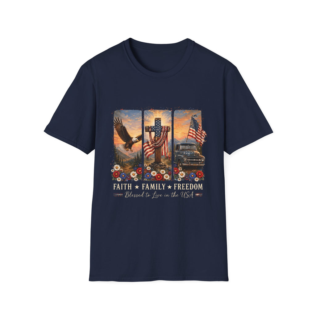 Faith Family Freedom T-Shirt