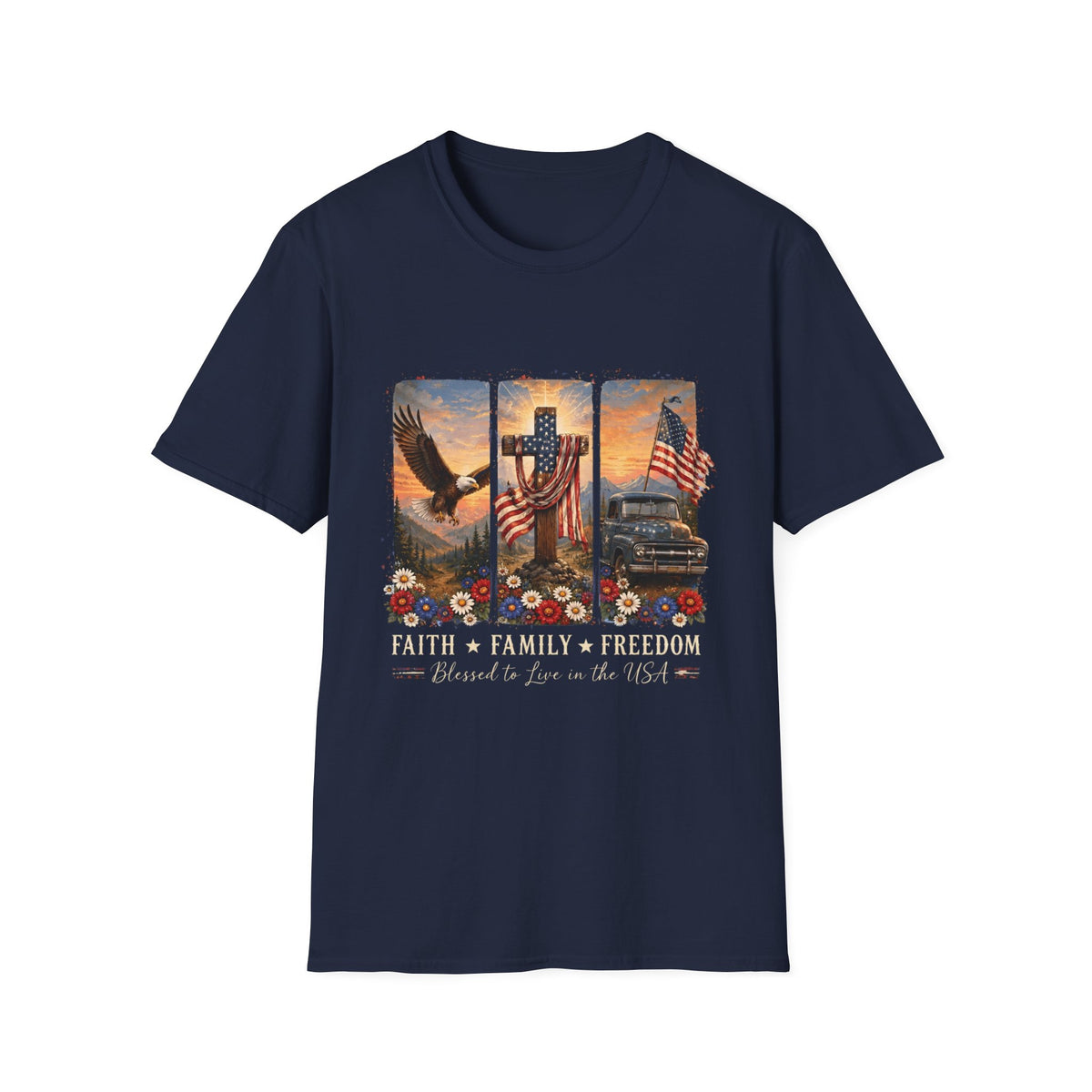 Faith Family Freedom T-Shirt