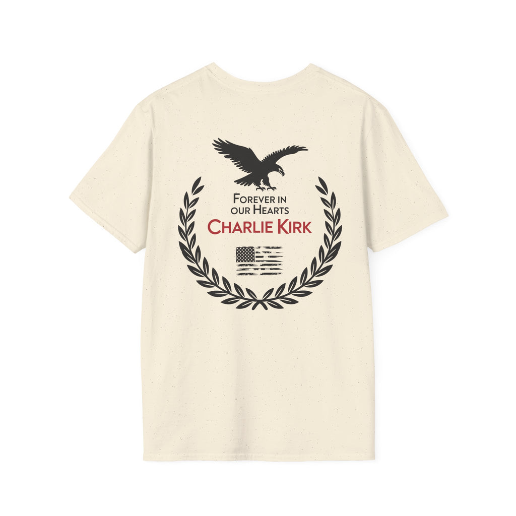 Charlie Kirk Freedom T-Shirt — Varsity Signature Tee